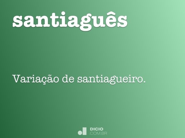santiaguês