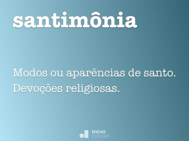 santimônia