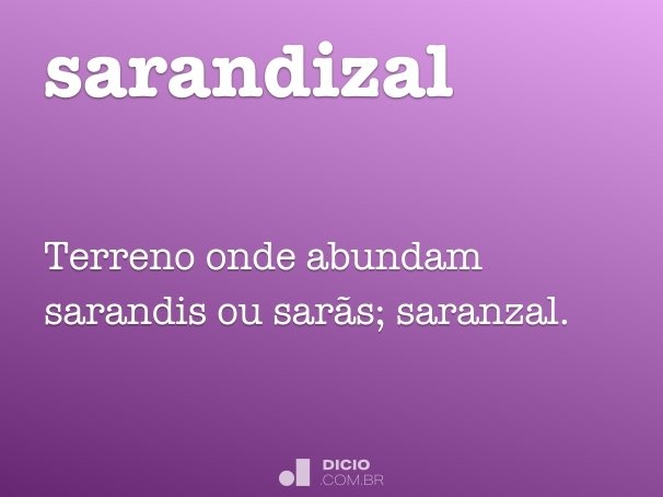sarandizal