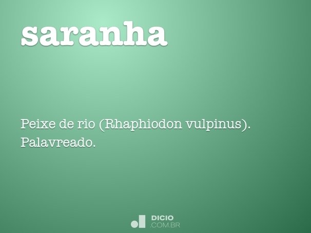 saranha