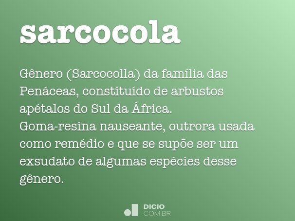 sarcocola