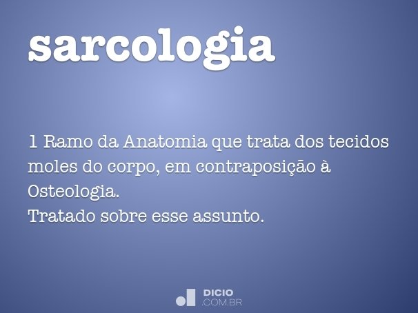 sarcologia