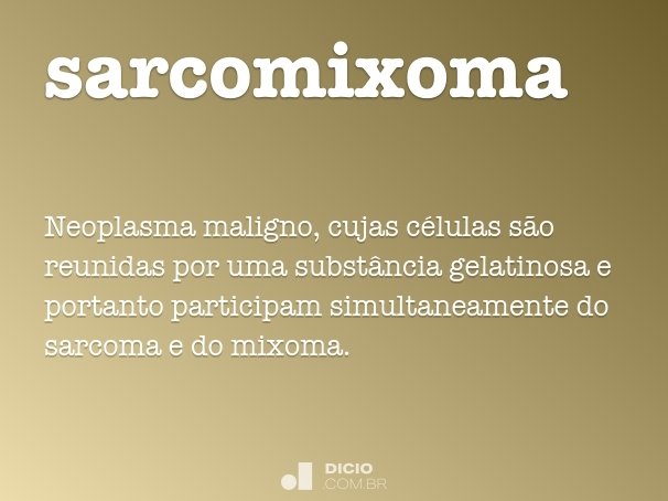 sarcomixoma