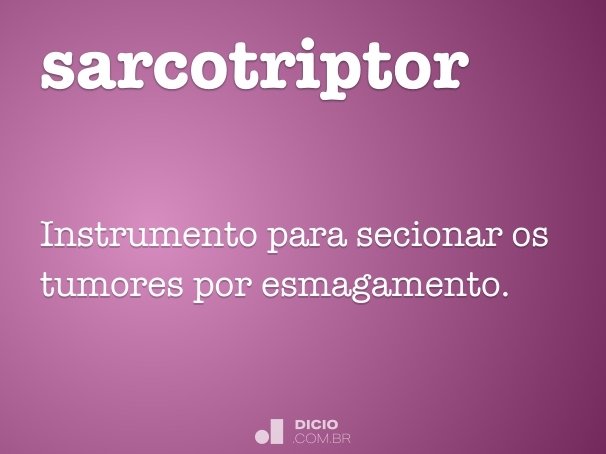 sarcotriptor