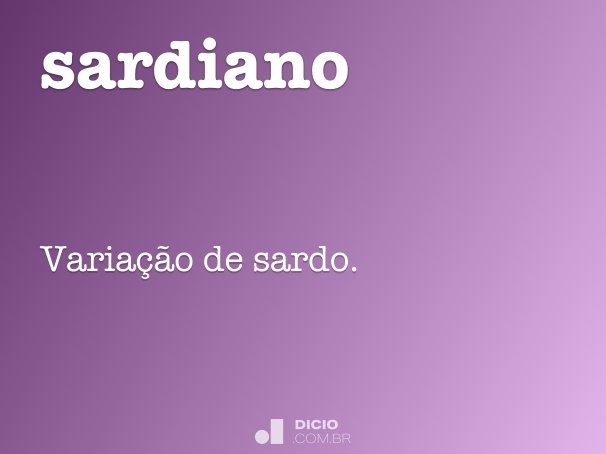 sardiano