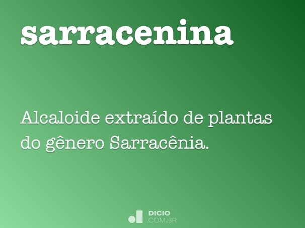 sarracenina