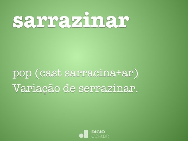 sarrazinar