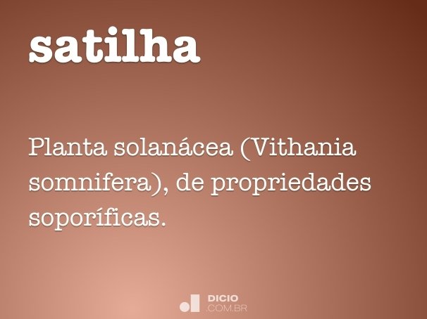 satilha
