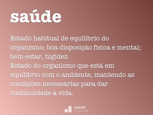 saúde