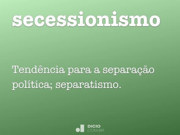 secessionismo