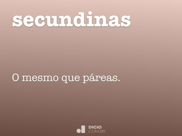 secundinas