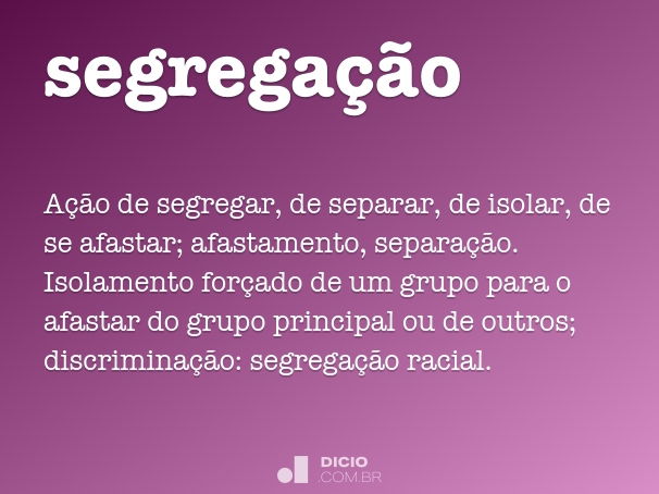 segregação