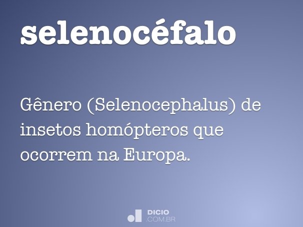 selenocéfalo