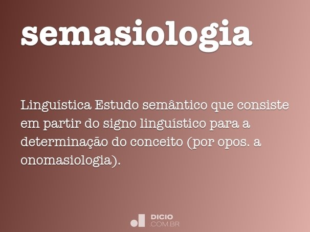 semasiologia