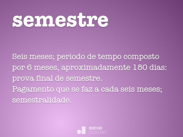 semestre