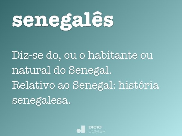 senegalês