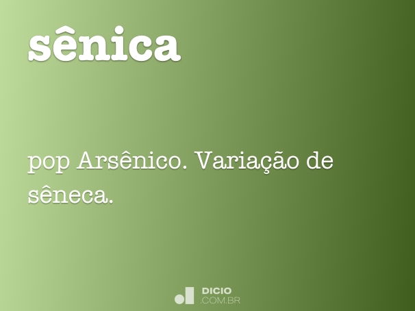 sênica