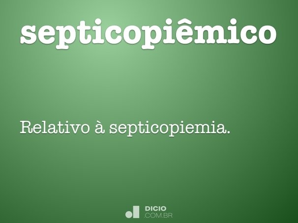 septicopiêmico