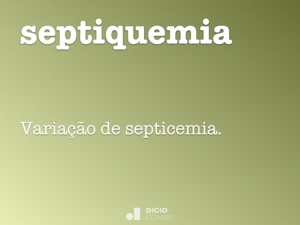 septiquemia