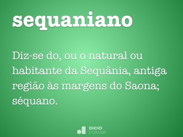 sequaniano