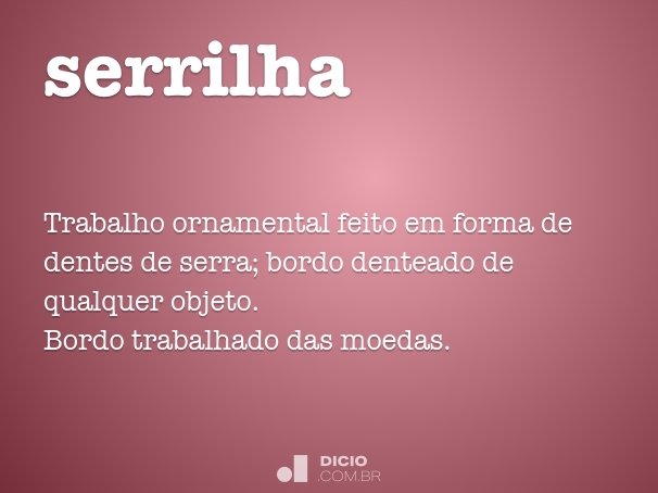 serrilha