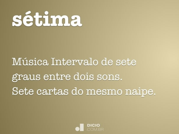 sétima