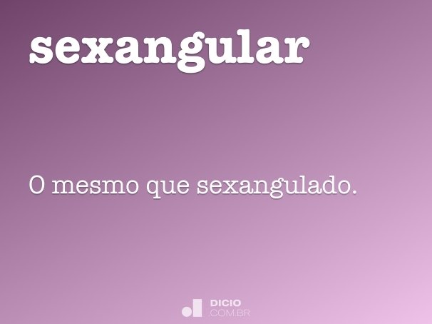 sexangular