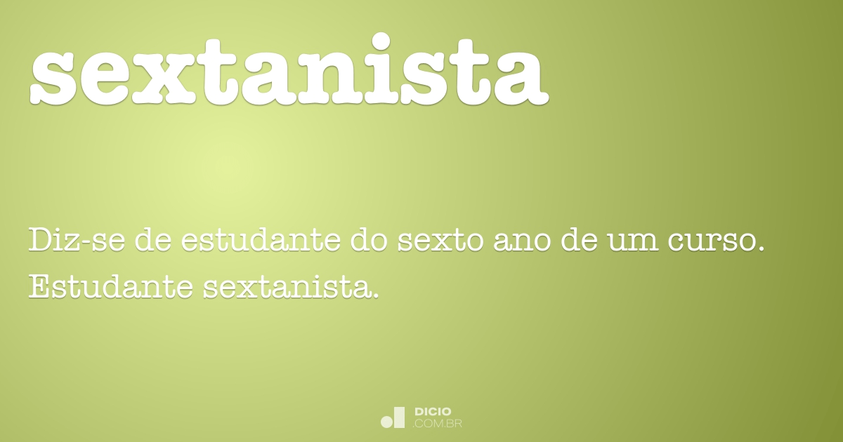 Sexto - Dicio, Dicionário Online de Português