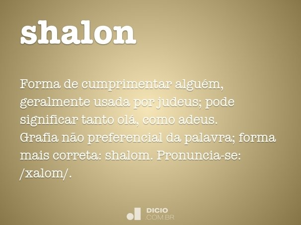shalon