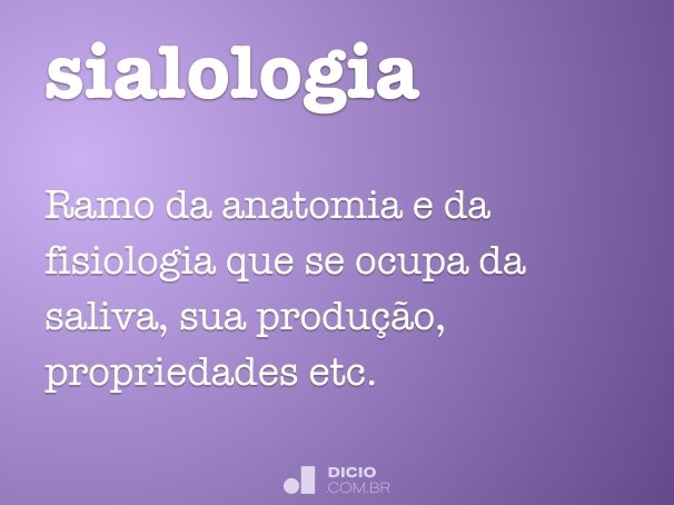 sialologia