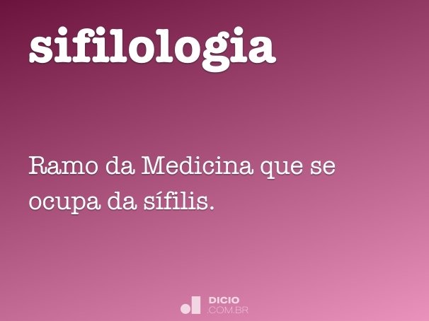 sifilologia