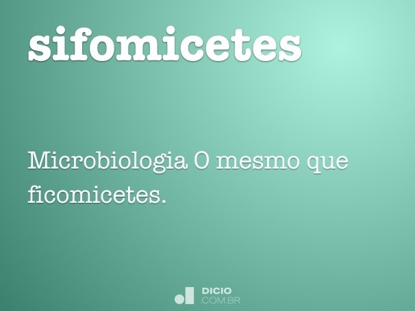 sifomicetes