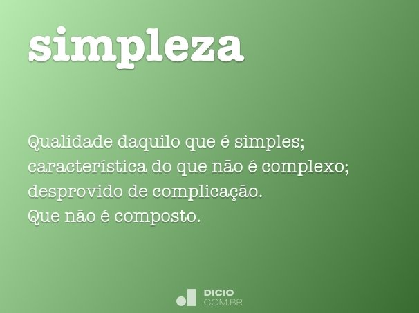 simpleza