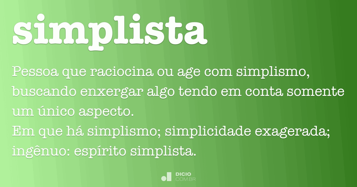 Simplificável - Dicio, Dicionário Online de Português