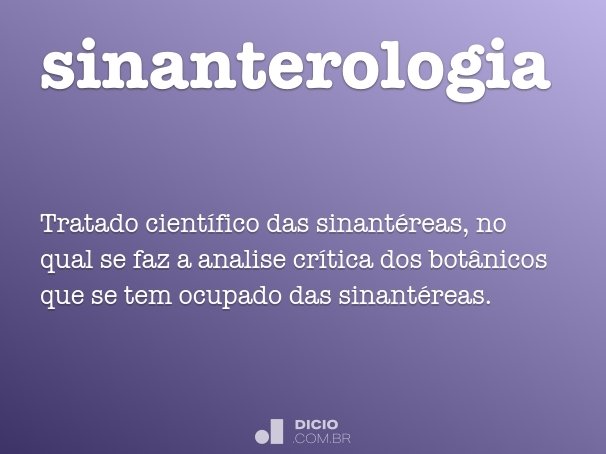 sinanterologia