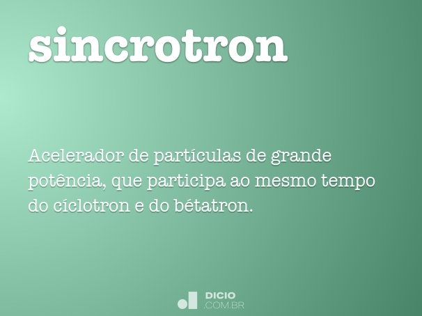 sincrotron