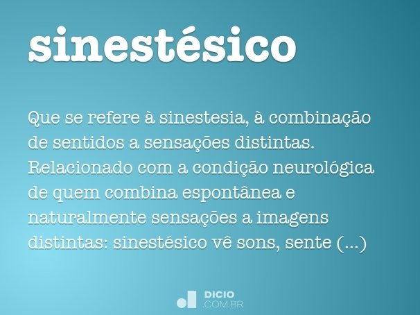 sinestésico