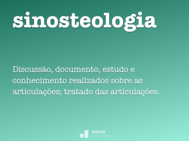 sinosteologia