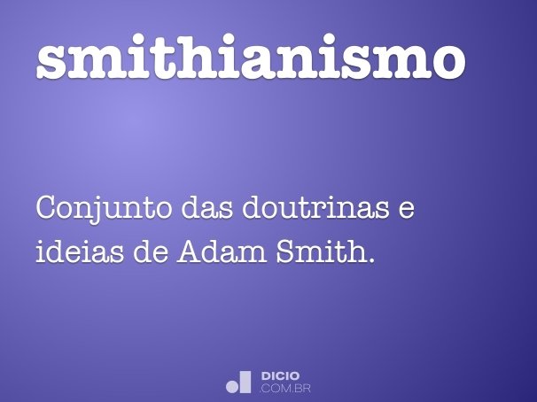 smithianismo