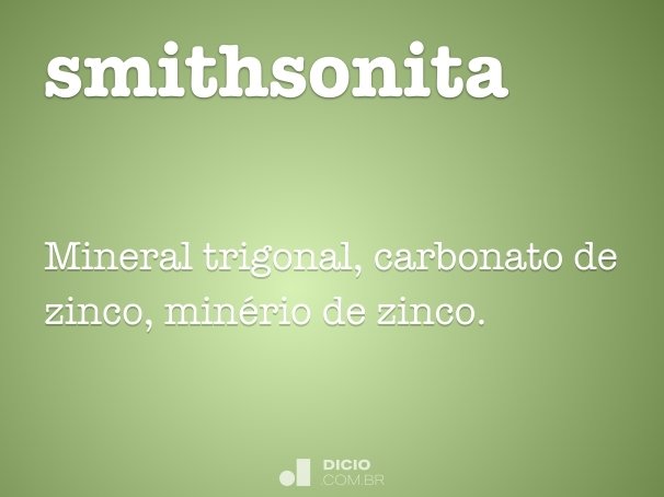 smithsonita