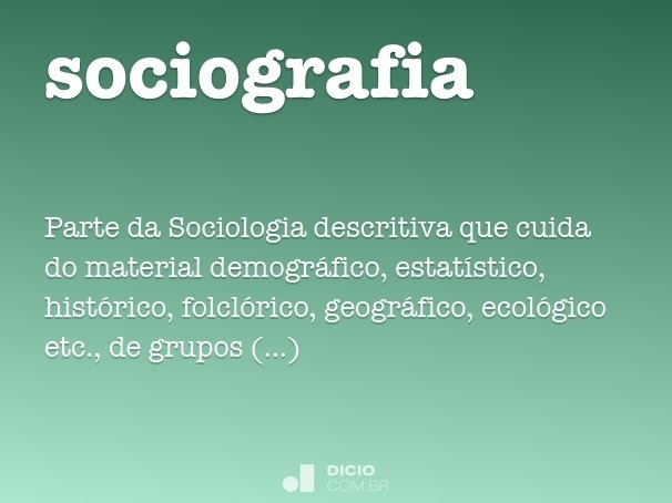 sociografia