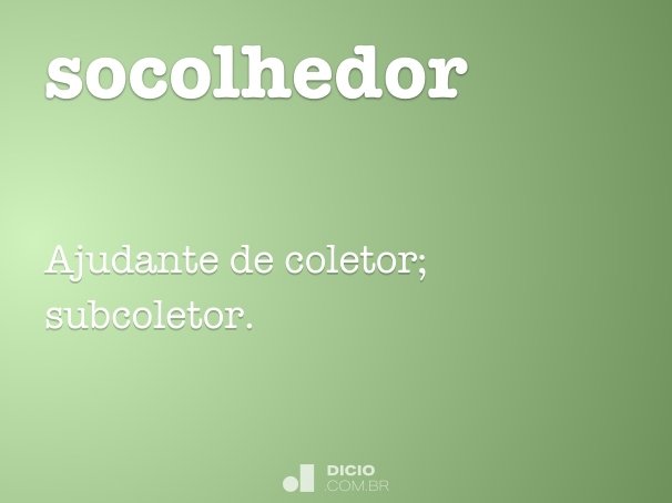 socolhedor