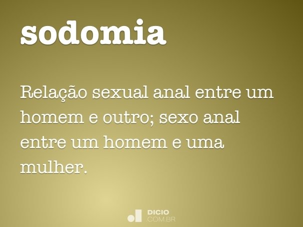 sodomia