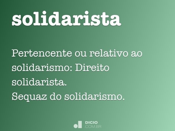 solidarista