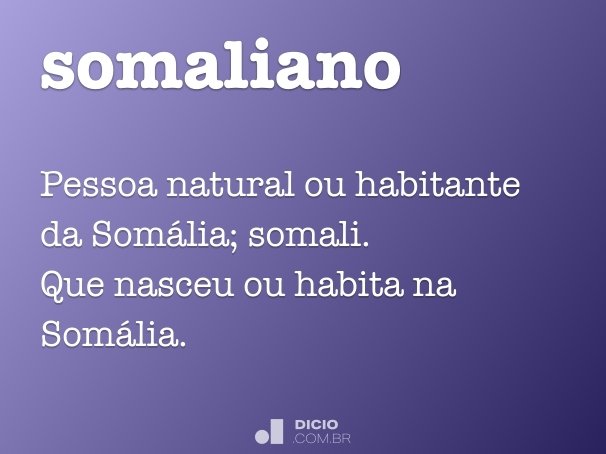 somaliano