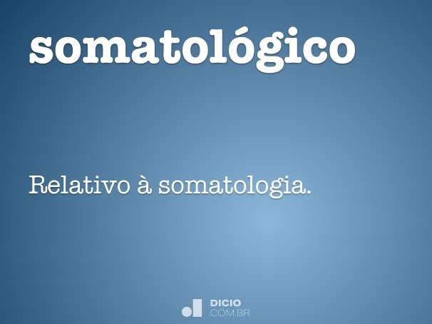somatológico