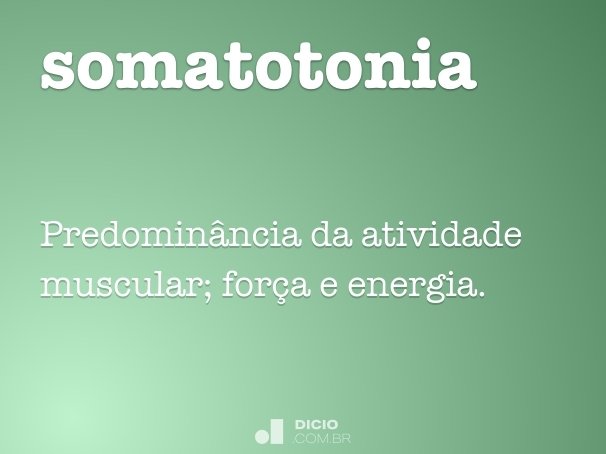 somatotonia