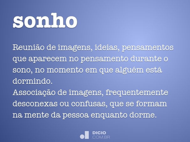 Dicionário dos Sonhos