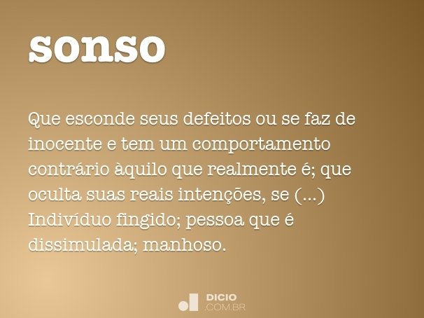sonso