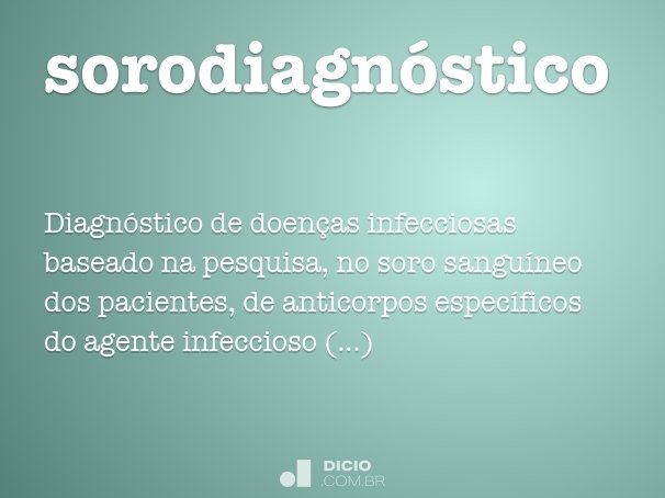 sorodiagnóstico